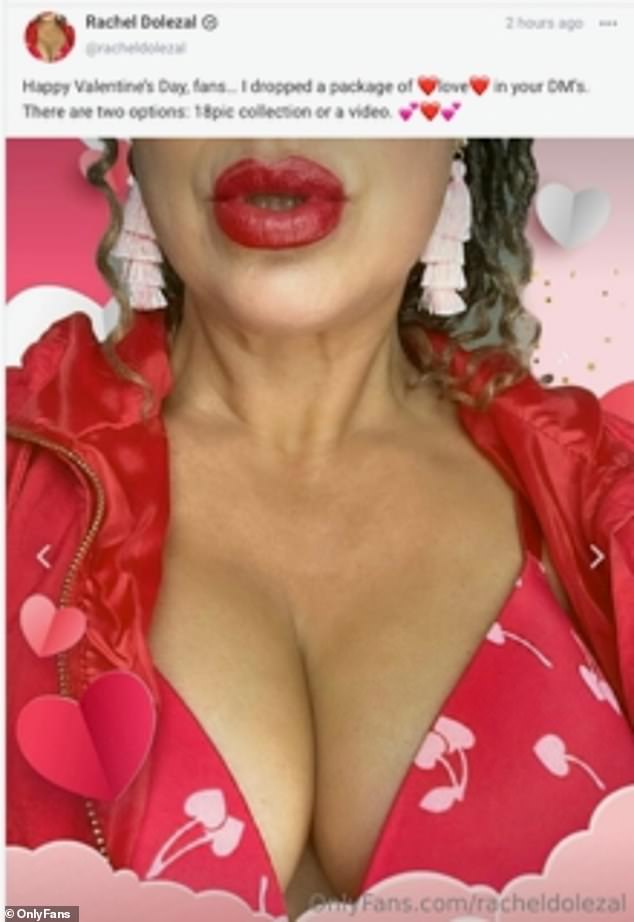 DailyMail.com has contacted Diallo for comment. She posted to her Onlyfans account early Wednesday with a set of Valentine's Day-themed photos, but made no reference to her firing.