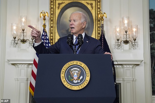 President Joe Biden held a surprise news conference Thursday night that led to a heated exchange with reporters over the contents of special counsel Robert Hur's classified documents report.