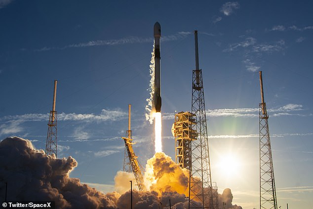 The launch marks the 11th national security launch supported by a SpaceX Falcon, according to a statement from Space