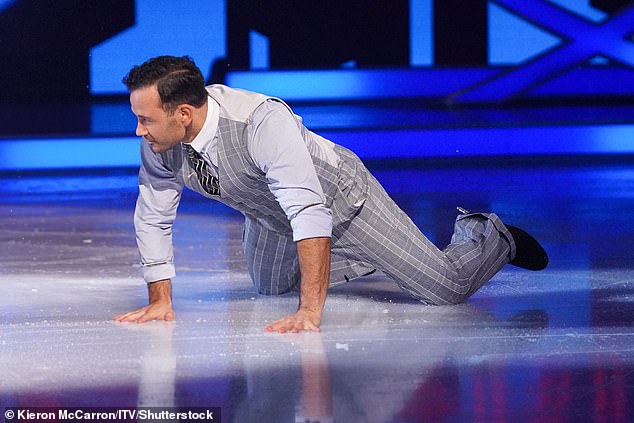 Ryan Thomas opened up about falling twice during his performance on Sunday night's episode of Dancing On Ice in an Instagram post on Tuesday.