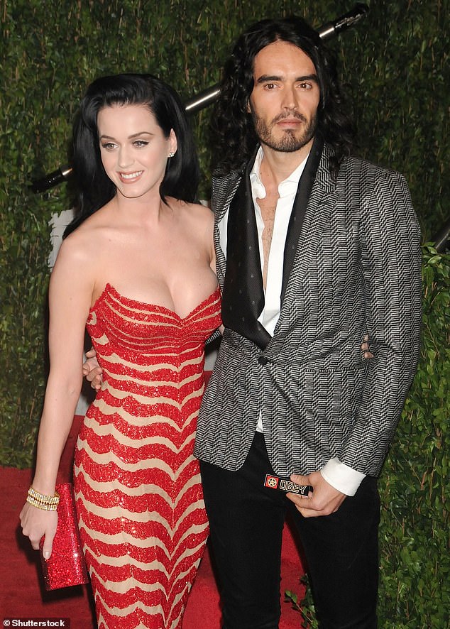 The alleged sexual assault is said to have occurred three months before Brand married pop star Katy Perry (pictured together in March 2010).