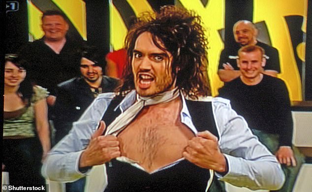 Russell Brand on Big Brother's Little Brother in 2006. Several women have accused him of sexual assault and predatory behavior.