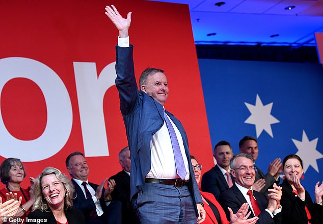 Anthony Albanese during the 2019 election campaign (pictured)