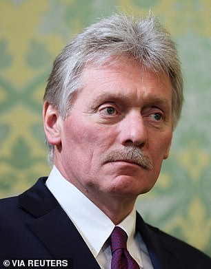 Kremlin spokesman Dmitri Peskov