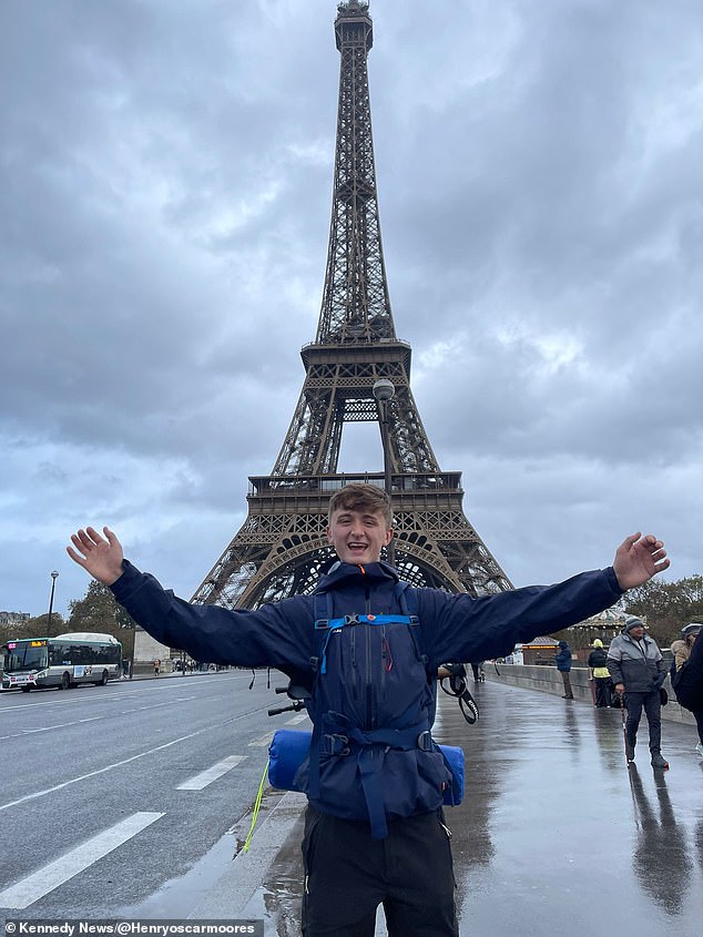 The avid walker, who raised £20,000 for charity by walking 500 miles to Paris in October and November, hopes to raise even more on this adventure.