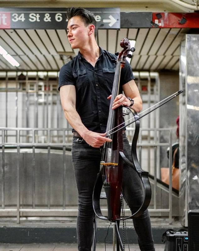 He began playing on the subway before delivering a featured performance at Radio City Music Hall in 2020 and playing during the New York Yankees' opening game in 2022.