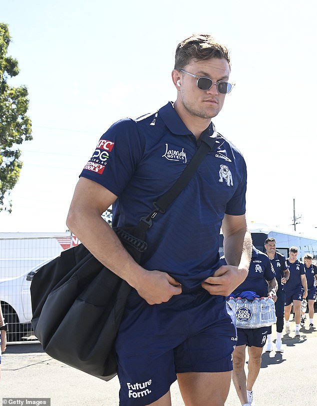 Liam (pictured), a recovering alcoholic, signed for the Bulldogs last year.