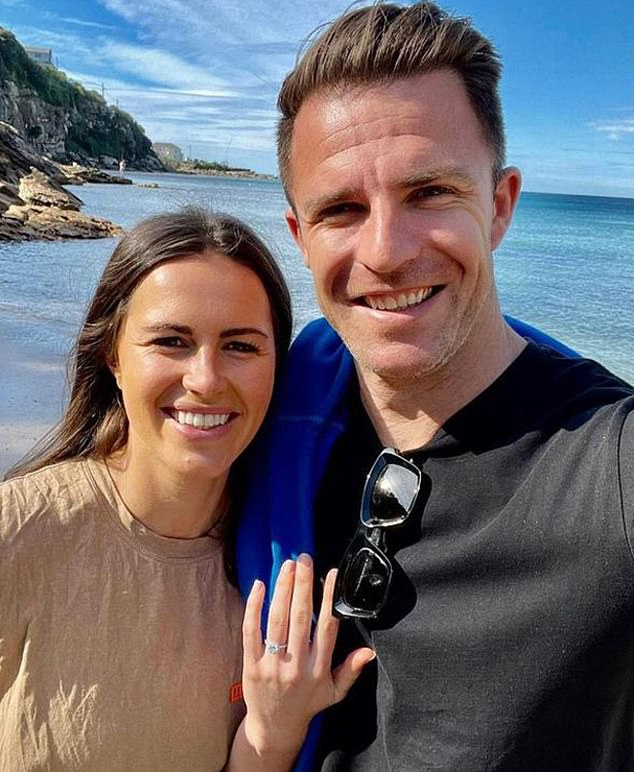 Daily Mail Australia previously revealed Todd had asked Danika to return her diamond engagement ring (pictured) through a third party because it was a family heirloom.