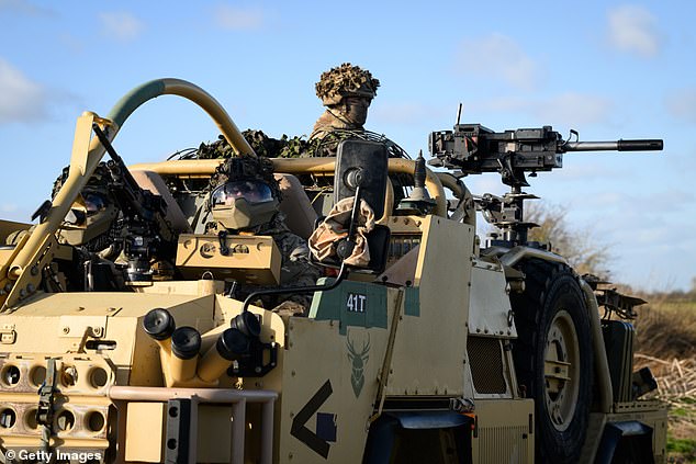 The Spearhead Battalion practices short-notice deployment exercises in its role as the infantry core of NATO's Spearhead Battle Group in January.