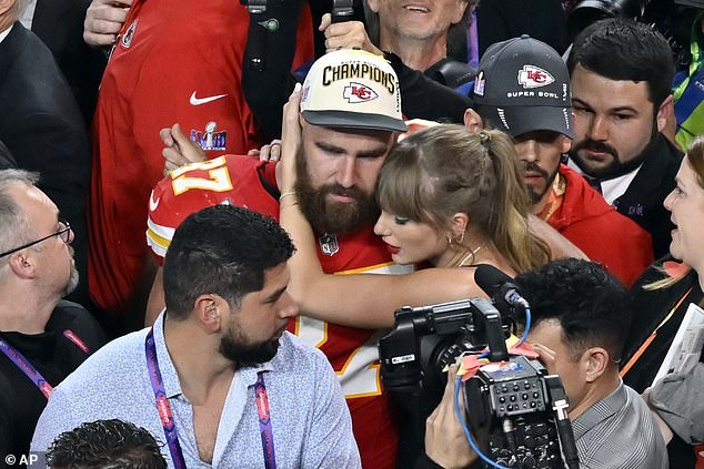 It was a happy ending for Kelce, however, as the Chiefs won an overtime thriller 25-22 in Las Vegas.