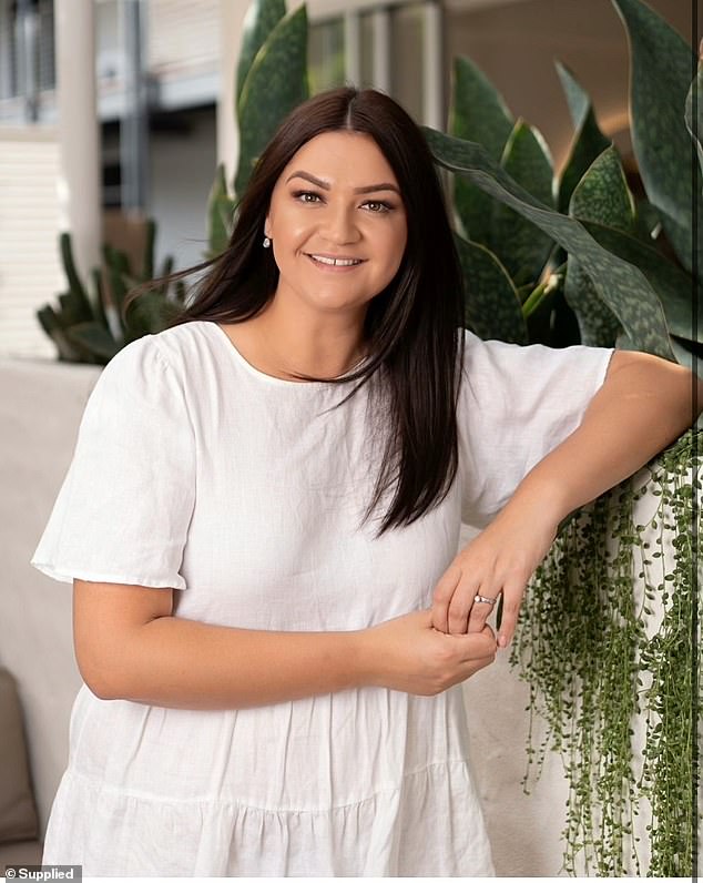 Jessica Melling (pictured), property manager at LJ Hooker Robina on the Gold Coast, told Daily Mail Australia that property managers often turn to social media in a bid to better understand potential tenants.