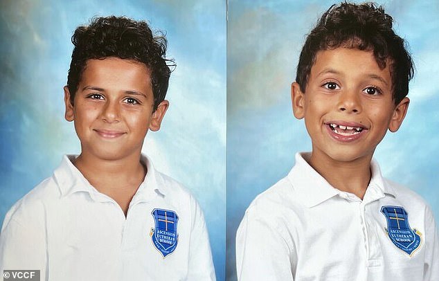 Mark (left) and Jacob (right) Iskander, ages 11 and 8 respectively, died in the horrific accident on September 29, 2020.