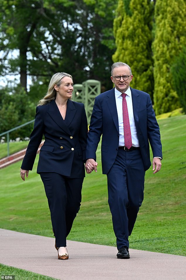 Prime Minister Anthony Albanese's new laws will not come into force until July 1, 2025, but the uncertainty is worrying tax experts (pictured with his fiancée Jodie Haydon).
