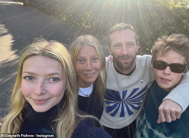 Gwyneth amicably co-parents her two children, Apple and Moses, with her ex-husband Chris Martin, whom she divorced in 2016 after 13 years of marriage.