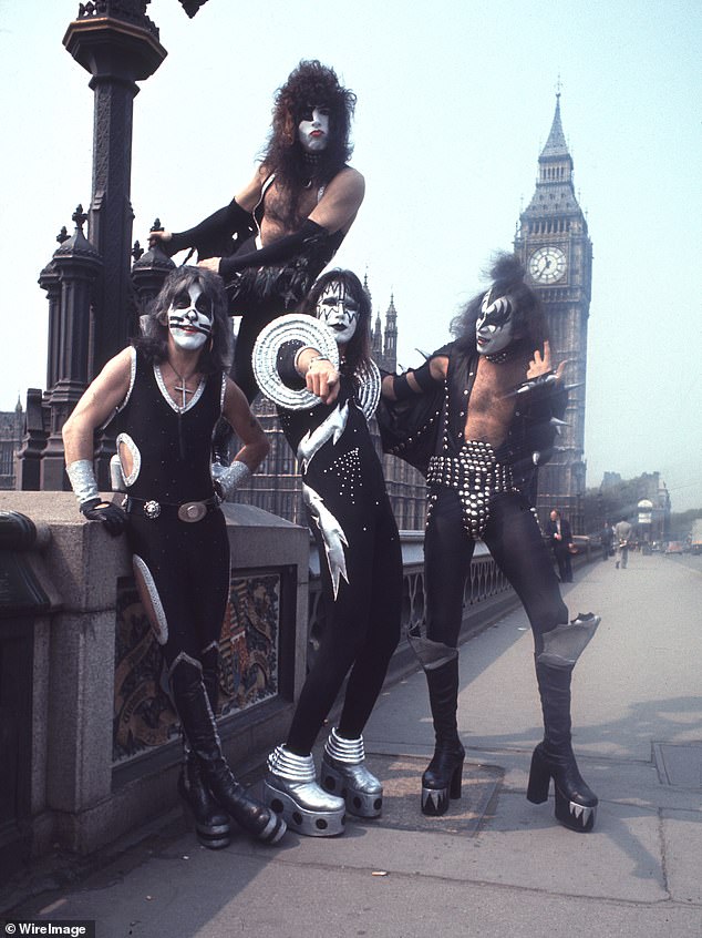 Formed in New York City in 1973, KISS is known for their signature makeup and astronaut suits and their punchy rock-style live performances featuring fire-breathing, blood-spitting, smoking, rocket-firing guitars, levitating drums, and fiery pyrotechnics.