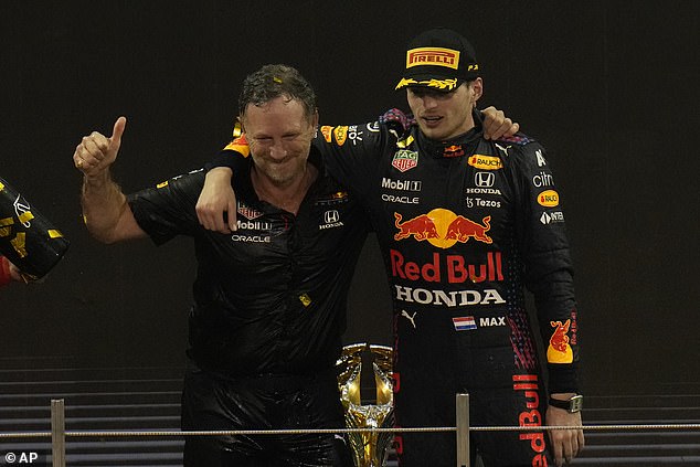 Working with Red Bull team principal and CEO Horner, Verstappen has won three world titles.