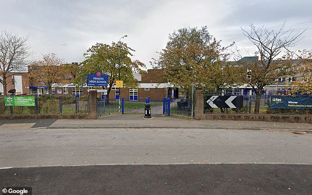 Miss Martland was dismissed from her position at Penketh High School in Warrington, Cheshire for misconduct in September 2021.