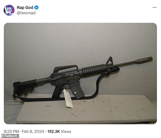 His recent updates about X worried his followers, as he posted several photos of firearms a week before he was found dead.