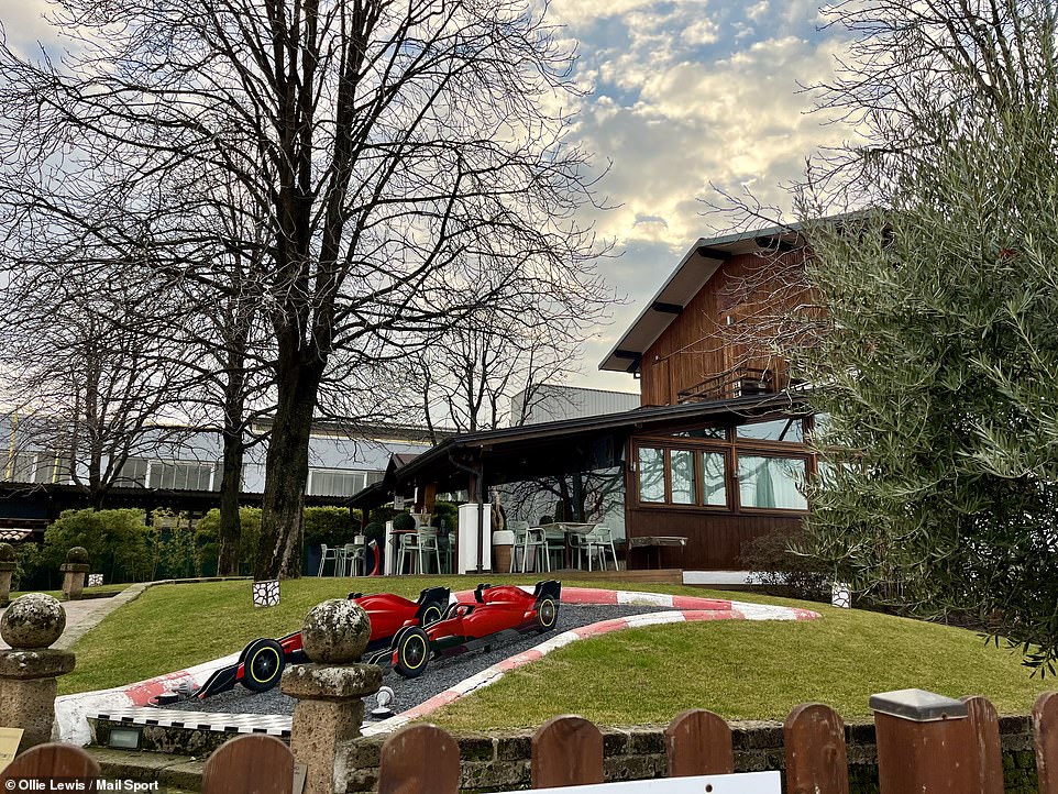 Now, this picturesque restaurant awaits the arrival of Lewis Hamilton when he joins the Scuderia in 2025.