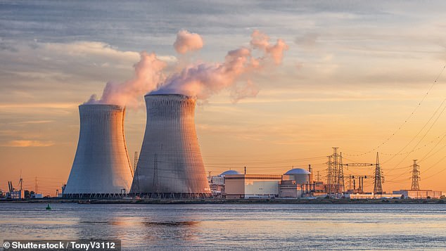 Dutton argues that many other countries similar to Australia are going nuclear (pictured, an atomic power plant in Belgium).