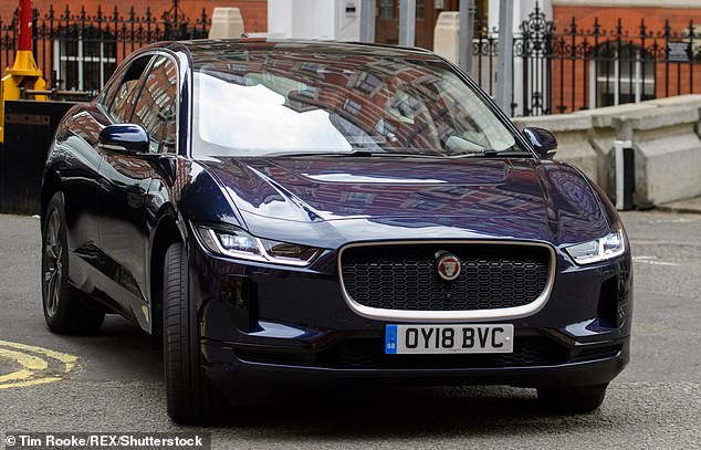Seen at public events, this I-Pace was used between 2018 and 2020 by the then Prince of Wales and was the first fully electric car of the royal house.