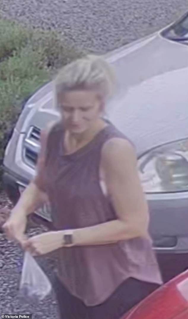 Police released this image of Ms Murphy from the morning she disappeared.
