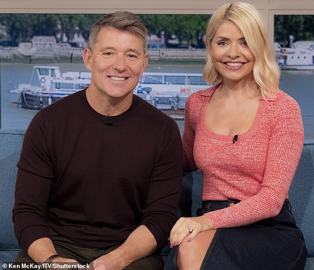 Ben Shephard and Holly Willoughby on This Morning last year