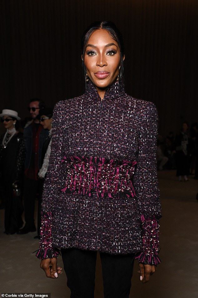 Naomi created the collection with German brand Boss and said it features 