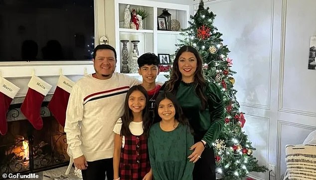 The Reyes family (pictured) released a statement Friday thanking the public, and Patrick and Brittany Mahomes, for their 