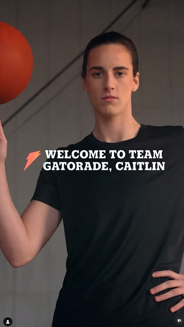 Clark also partnered with Gatorade for a multi-year NIL deal, it announced last year.