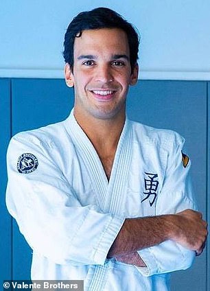 The jiu-jitsu instructor photographed in 2021