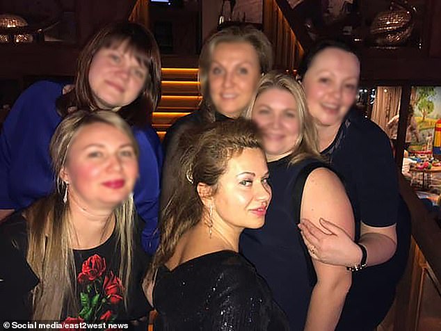 Romanov compared her to a previous lover of Putin: Svetlana Krivonogikh (center), a strip club owner and billionaire in St. Petersburg, mother of Putin's beloved daughter, 20-year-old Luiza.