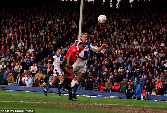 Alan Shearer's header against Man United in 1994 helped Blackburn to a 2-0 win against the Red Devils and was Chris Sutton's favorite headed goal.