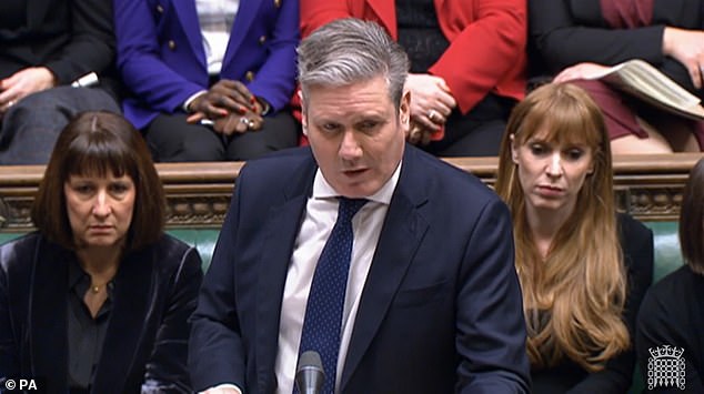 Just as the pub carried drones undeterred long after the last orders, Starmer pressed on