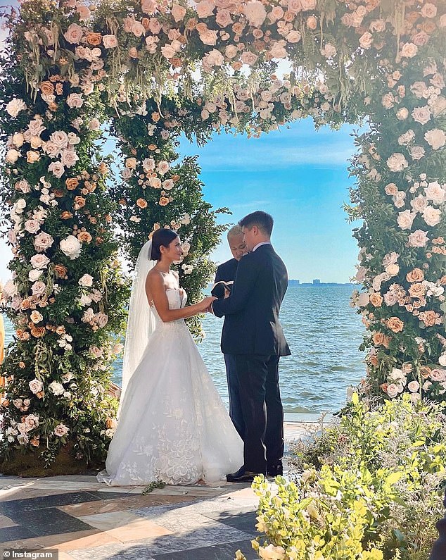 The couple first met when they were introduced by a mutual friend and eventually tied the knot during a ceremony in Sarasota, Florida, in May 2021.
