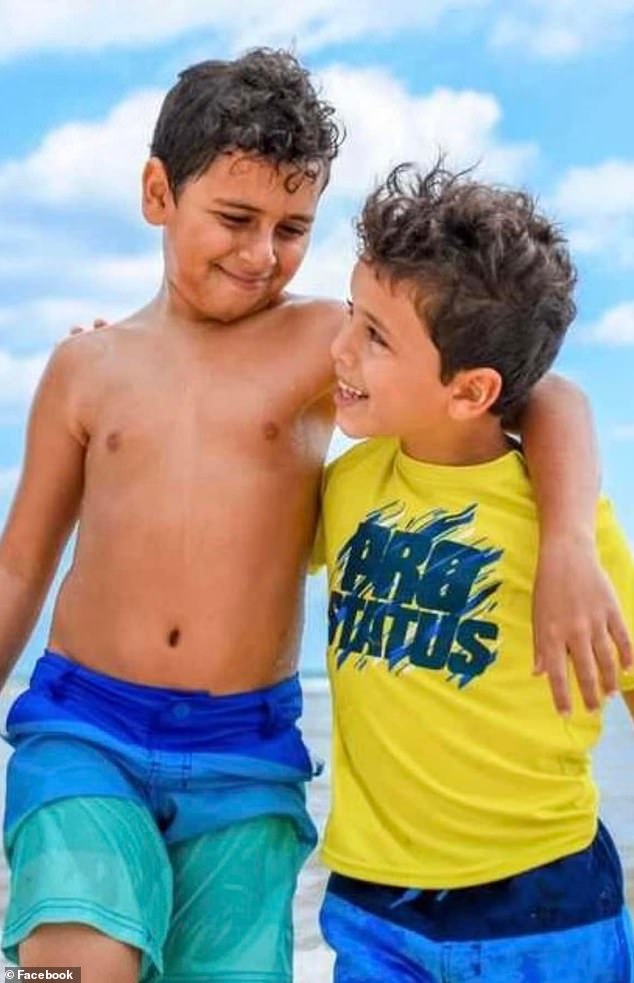 Mark Iskander, 11, and his younger brother Jacob, eight, died in the 2020 crash.