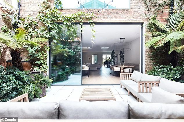 The interior design and space make this property one of the best designed homes in London.