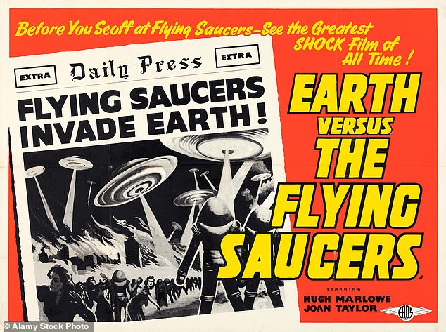 Earth against flying saucers! Prince Philip was eager to get to the bottom of it all