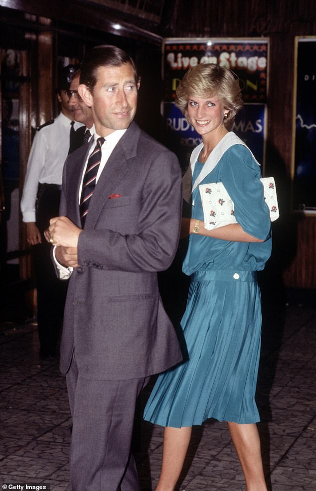 Charles and Diana attend the Prince's Trust Rock Gala at the Dominion Theater in 1983