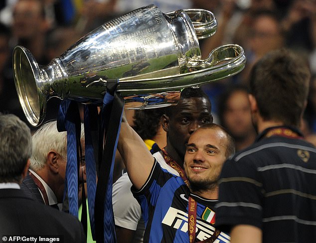 Sneijder lifted the Champions League with Inter in 2010 under Mourinho