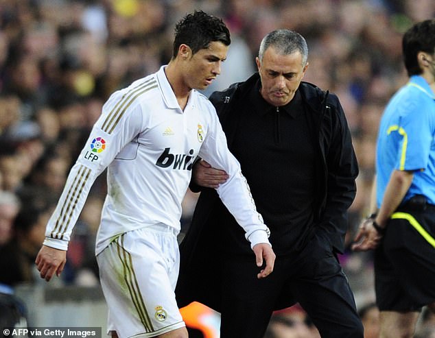 He worked with five-time winner Cristiano Ronaldo (left) for three years at Real Madrid.