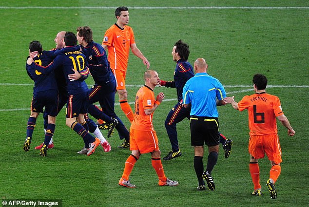 Sneijder reached the World Cup final with the Netherlands, but lost in extra time to winners Spain.