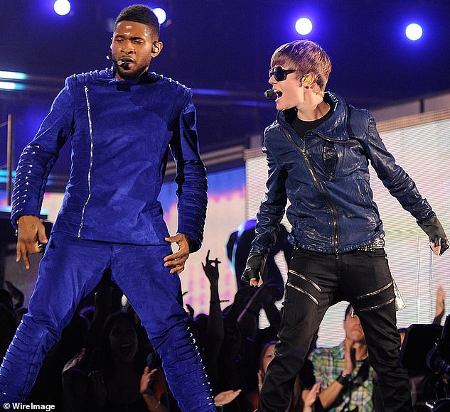 Usher took Justin under his wing in 2008 and helped propel him to stardom.