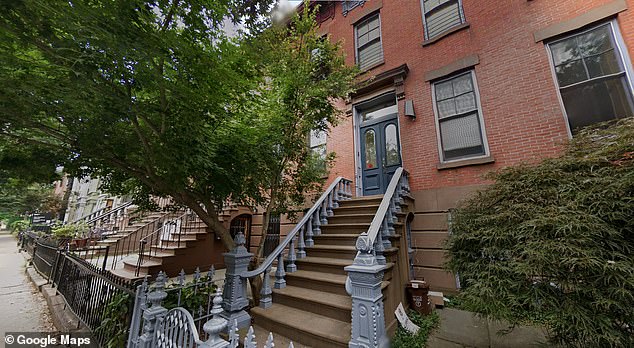 The couple's $4.3 million Park Slope brownstone in Brooklyn, New York