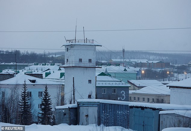 The IK-3 prison colony in Kharp where Navalny was reported dead after collapsing on Friday