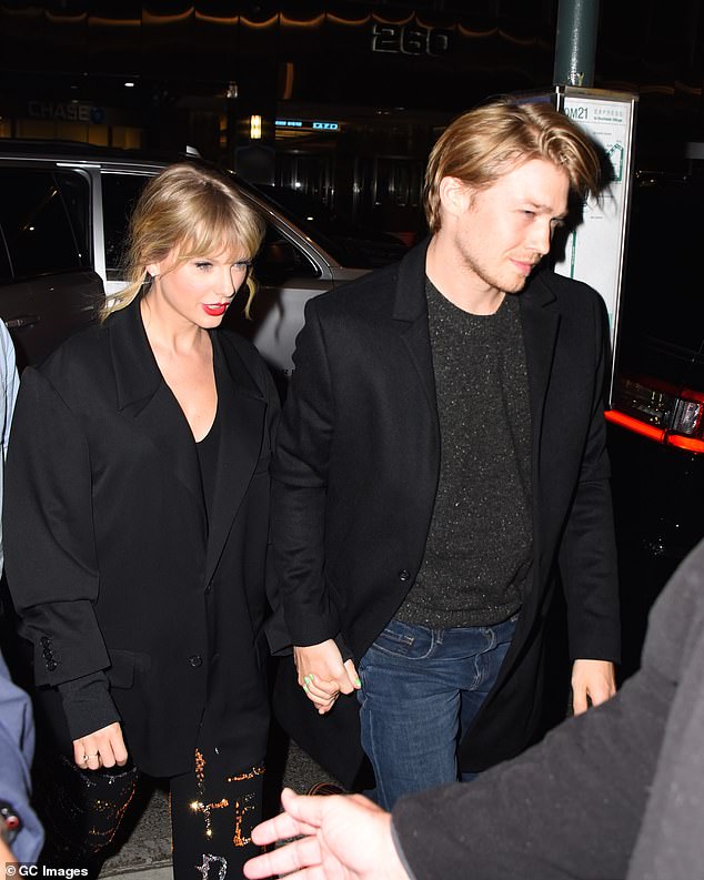 Although fans have speculated that Taylor's ex, Joe Alwyn, may have inspired the song, she wrote You're Losing Me a year before their relationship came to an end; the former couple photographed in 2019