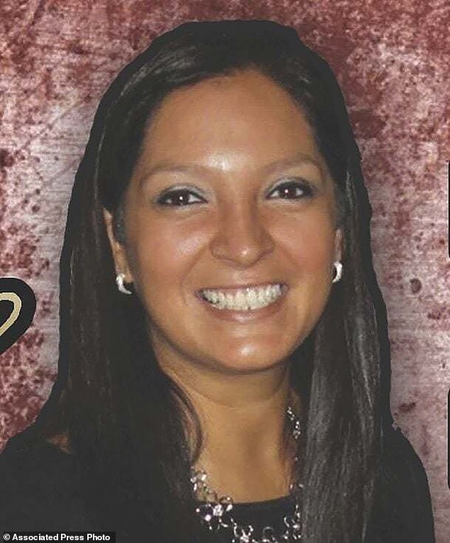 The murdered woman was identified as Lisa López-Galván, a local radio host and mother of two, seen here.