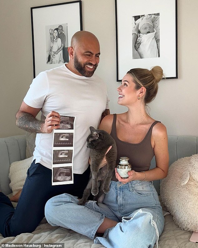 Their little bundle of joy is their second child, as Hausburg and Soto previously suffered a devastating loss when their late son Elliot Angel Soto was stillborn. Last July, Hausburg shared a post announcing her pregnancy and also honored her late son.