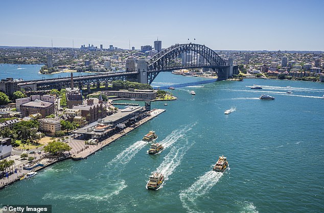 New South Wales has just 2.3 MPs per 100,000 people, followed by Queensland with 2.4 and Victoria with 2.6 (pictured, Sydney).