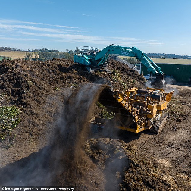 The owners of Greenlife, who bought the plant from another waste company, Hi-Quality Waste Management, in 2022, previously told Daily Mail Australia they were baffled by the scandal as the Environmental Protection Authority had allegedly given their site a certificate of good health (EPA)